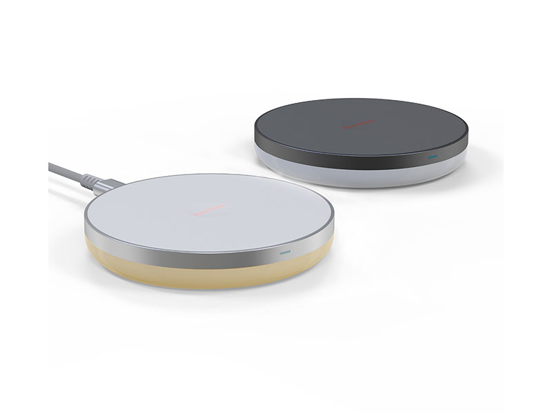 10W Qi Certified Touch Light Fast Wireless Charger